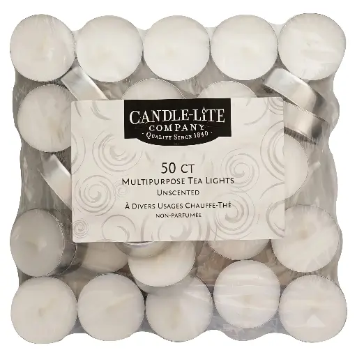 [VEL-TEA-50] Set Velas Tealight x50