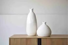 [JAR-CER-BLA-0001] Jarrón Cerámica Blanco